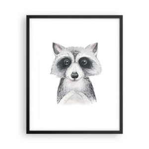 Poster in een zwarte lijst - Een moment om te verhuizen - 40x50 cm