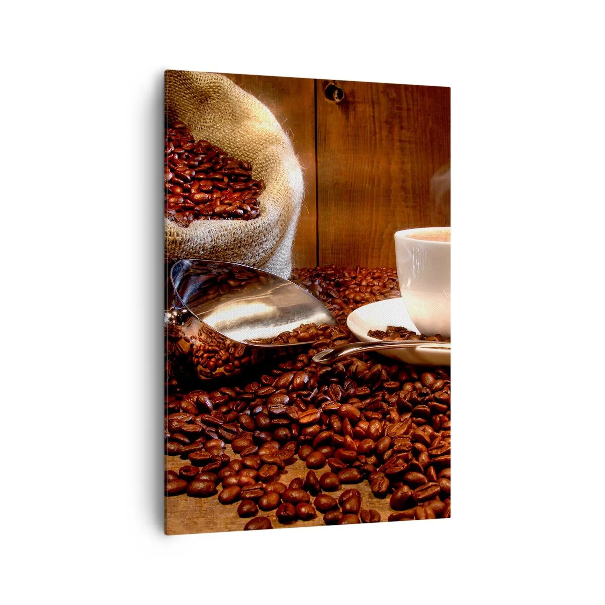 Schilderen op canvas - Voel je die geur? - 70x100 cm