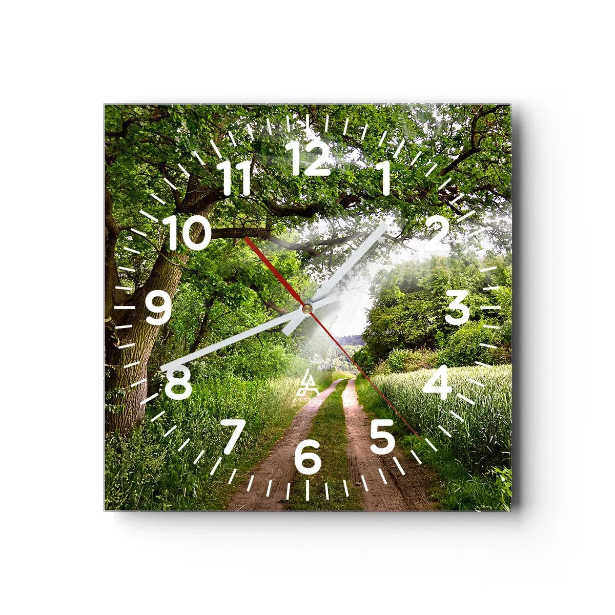 Wandklok - Klok - Et in Arcadia ego - 40x40 cm