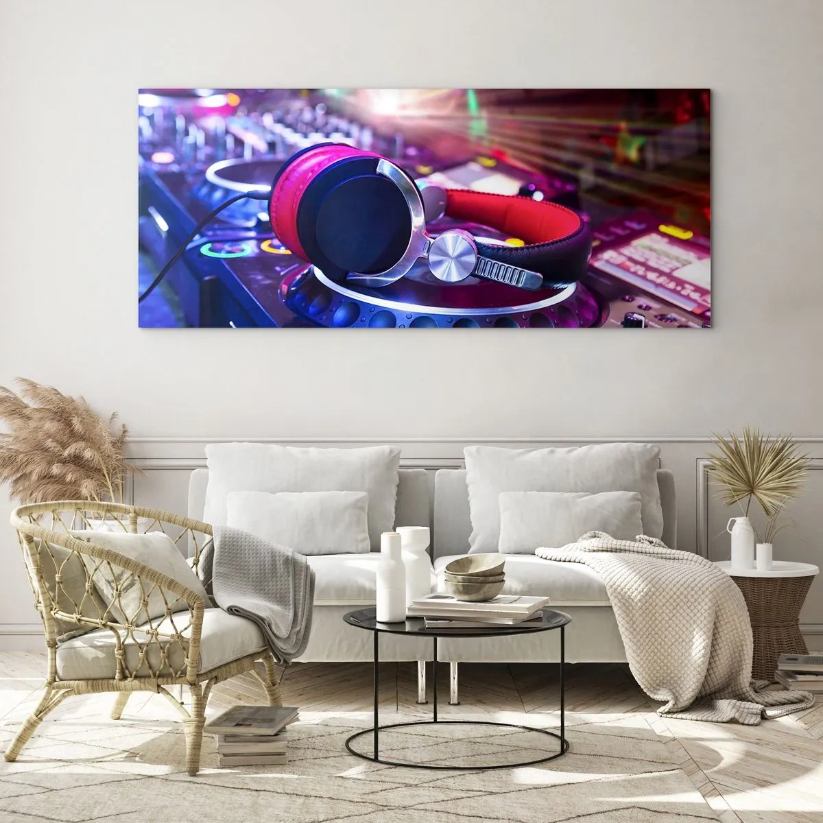 Schilderen op glas - Het zal, het zal gebeuren - 120x50 cm