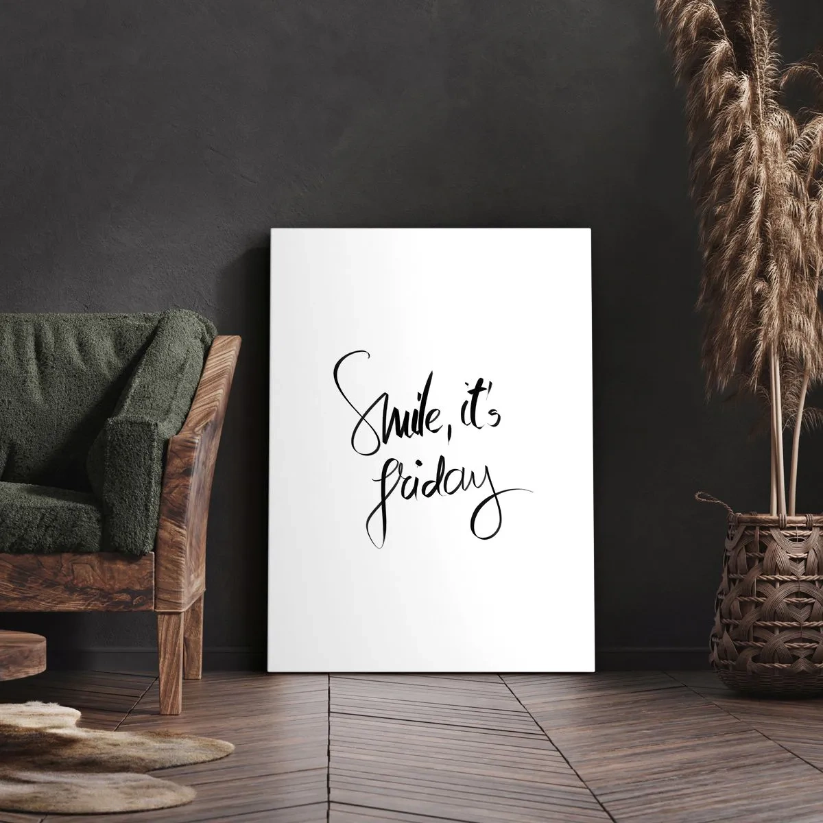 Schilderen op canvas - Echte vreugde - 70x100 cm