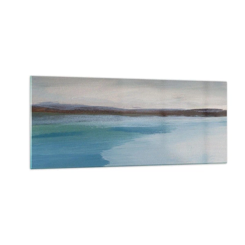 Schilderen op glas - Horizontaal landschap - 100x40 cm
