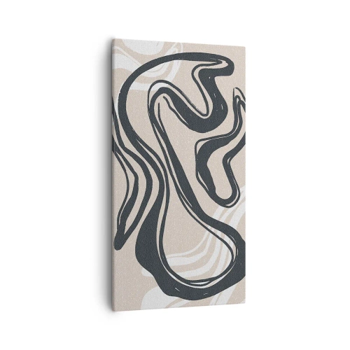 Schilderen op canvas - Expressie vermenigvuldigd - 55x100 cm