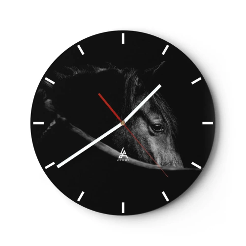 Wandklok - Klok - Zwarte Prins - 40x40 cm