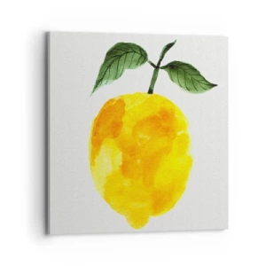 Schilderen op canvas - Hoe proef je de zon? - 70x70 cm
