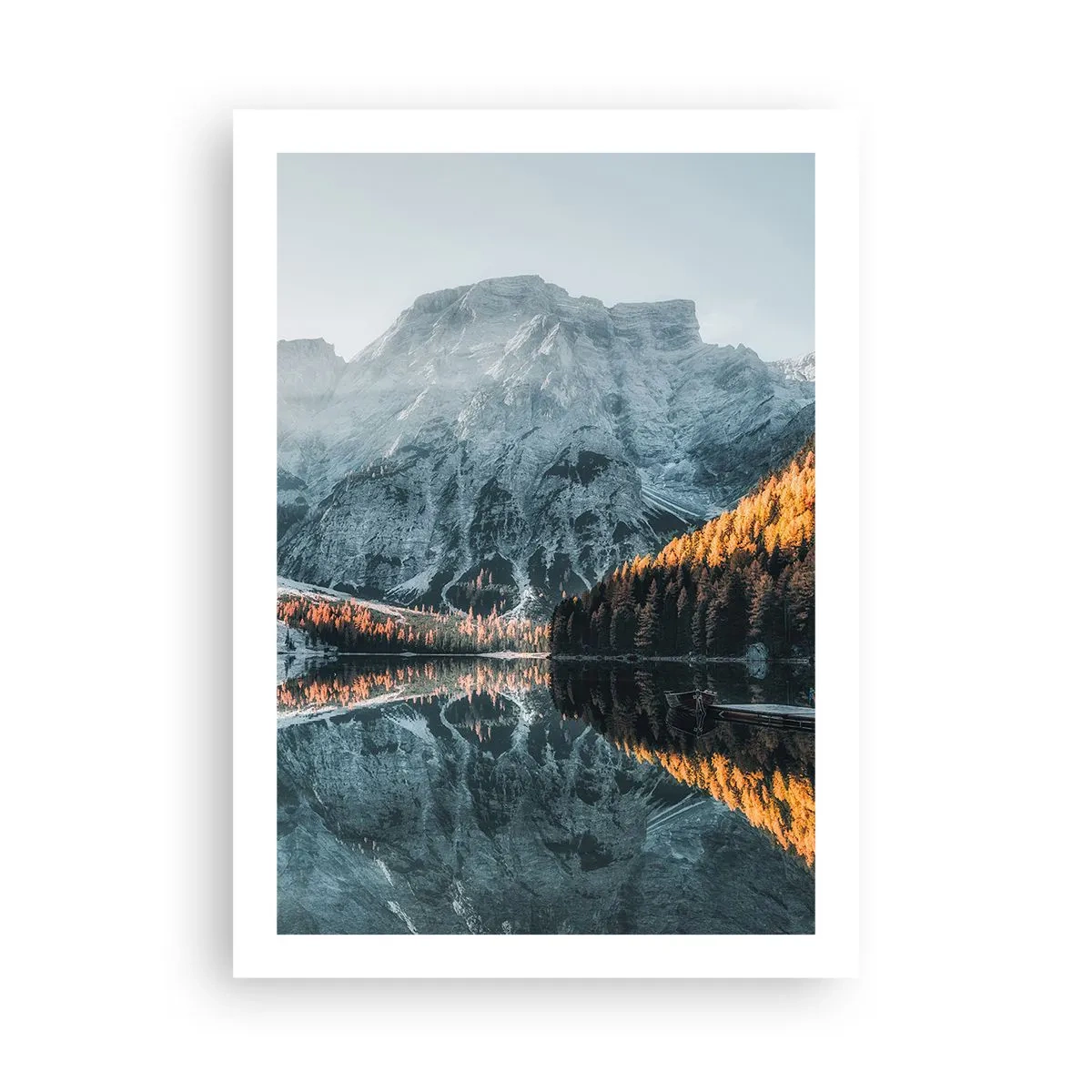 Poster - Spiegel landschap - 50x70 cm