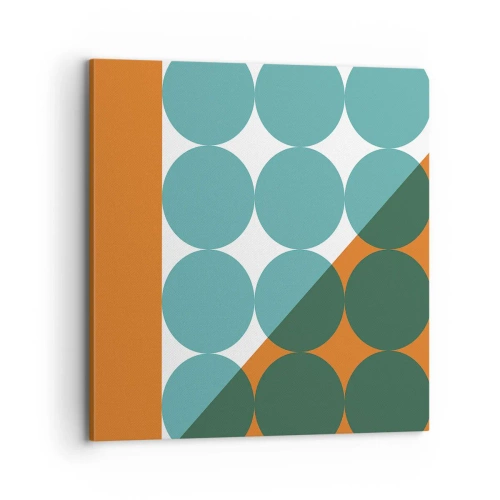 Schilderen op canvas - Omhoog en diagonaal - 70x70 cm