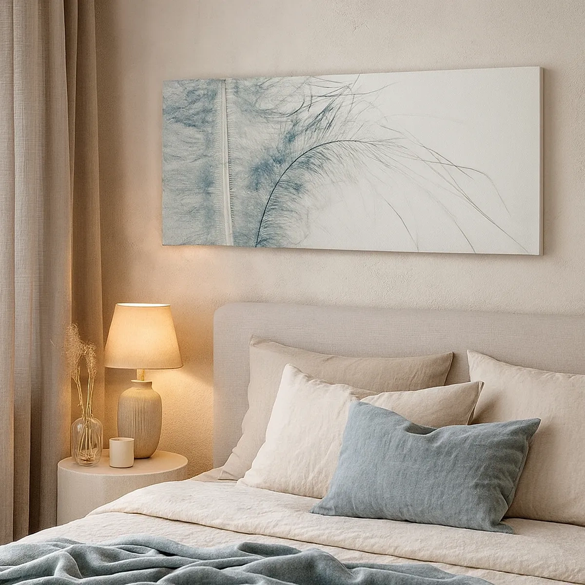 Schilderen op canvas - Het gefluister van de natuur - 30x30 cm