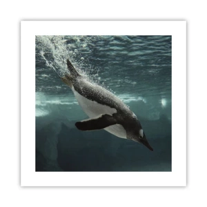 Poster - Welkom in mijn wereld - 40x40 cm