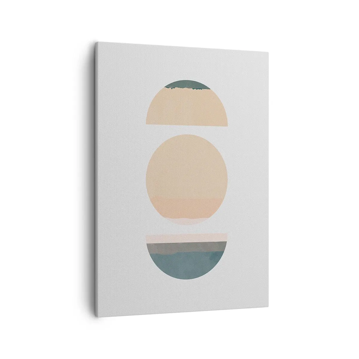 Schilderen op canvas - Een Wiel achter een andere - 50x70 cm