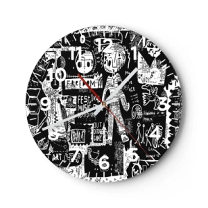 Wandklok - Klok - Geestelijke jeugd van wet en vreugde - 40x40 cm