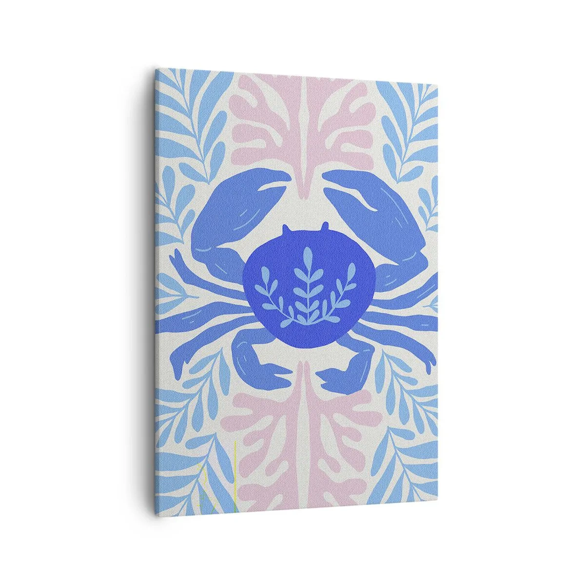 Schilderen op canvas - Als een zeebloem - 50x70 cm