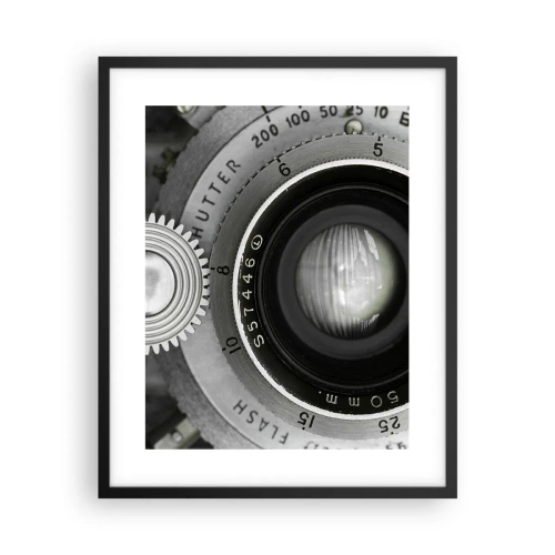 Poster in een zwarte lijst - Een verhaal over Hollywood - 40x50 cm
