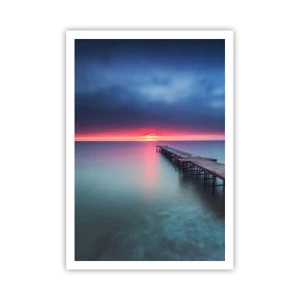 Poster - Tussen hemel en aarde - 70x100 cm