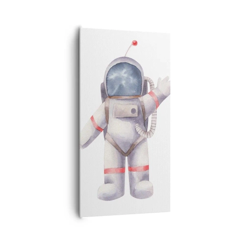 Schilderen op canvas - Tot ziens! - 65x120 cm