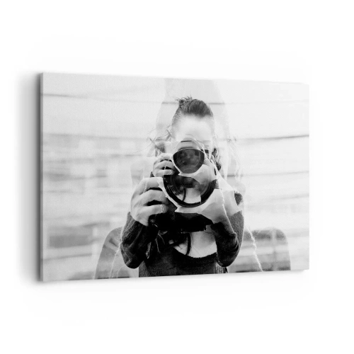 Schilderen op canvas - Maker en materiaal - 120x80 cm