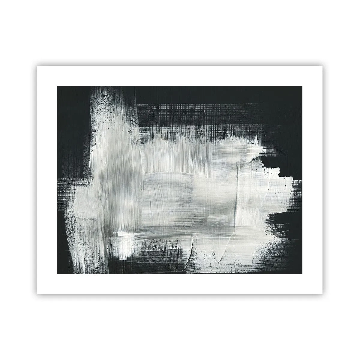 Poster - Geweven van verticaal en horizontaal - 50x40 cm