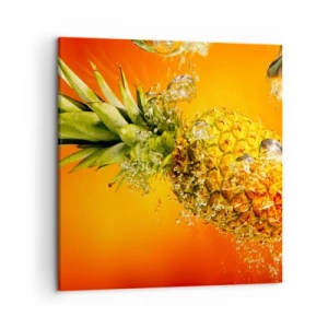 Schilderen op canvas - Tropische sappige frisheid - 50x50 cm