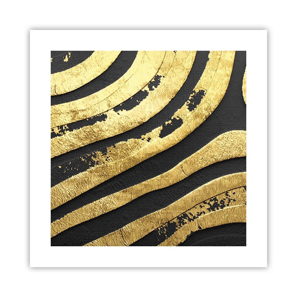 Poster - Alles vloeit - 40x40 cm