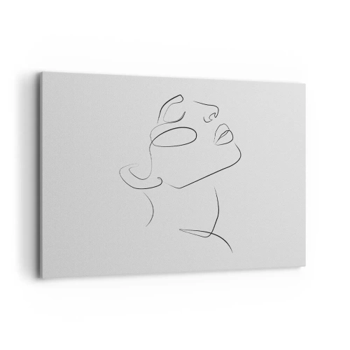 Schilderen op canvas - De wendingen van dromen - 100x70 cm