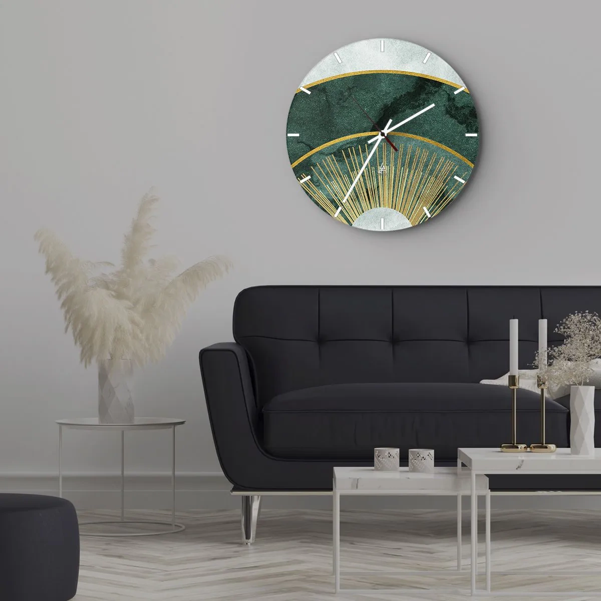 Wandklok - Klok - Een ander zonnestelsel - 40x40 cm