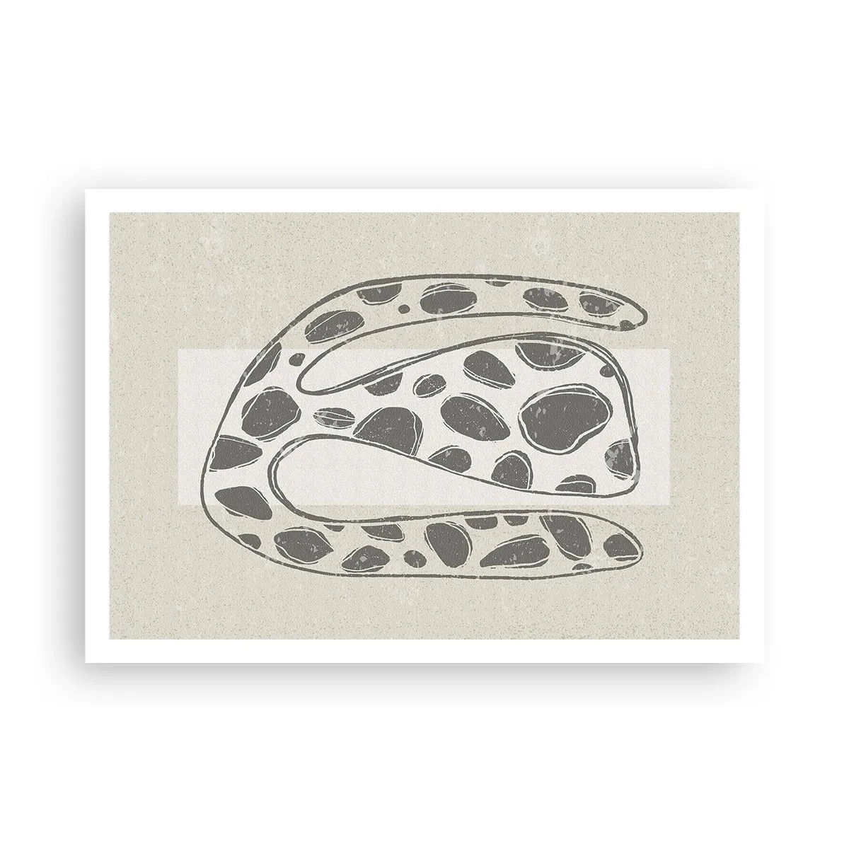 Poster - Een vreemd wezen - 100x70 cm