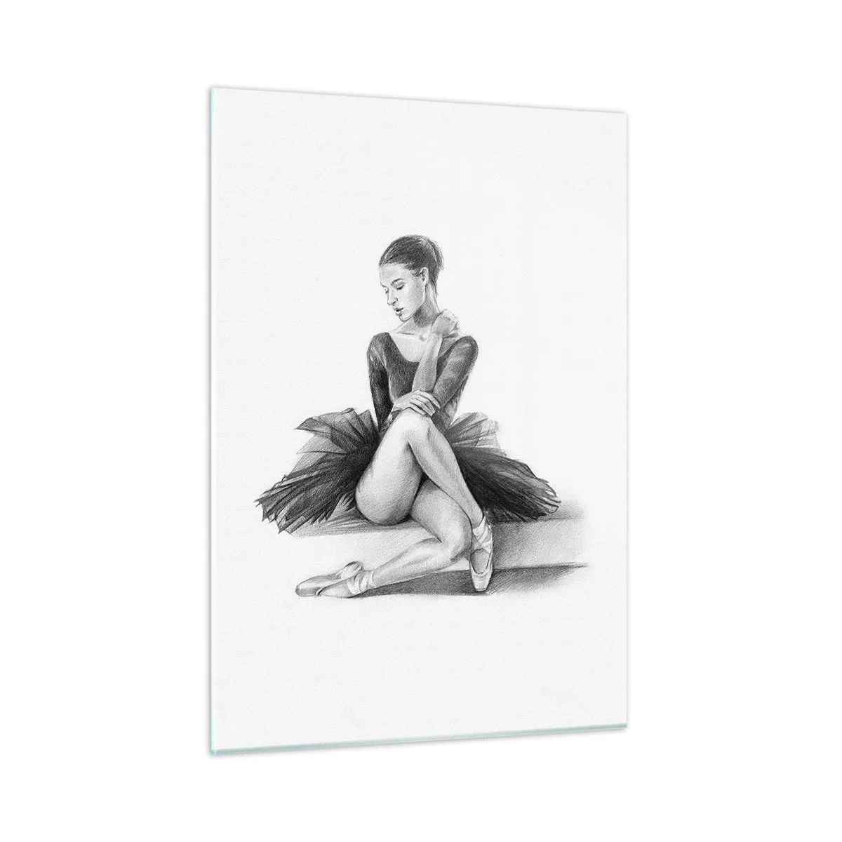 Schilderen op glas - Betoverd door de dans - 50x70 cm