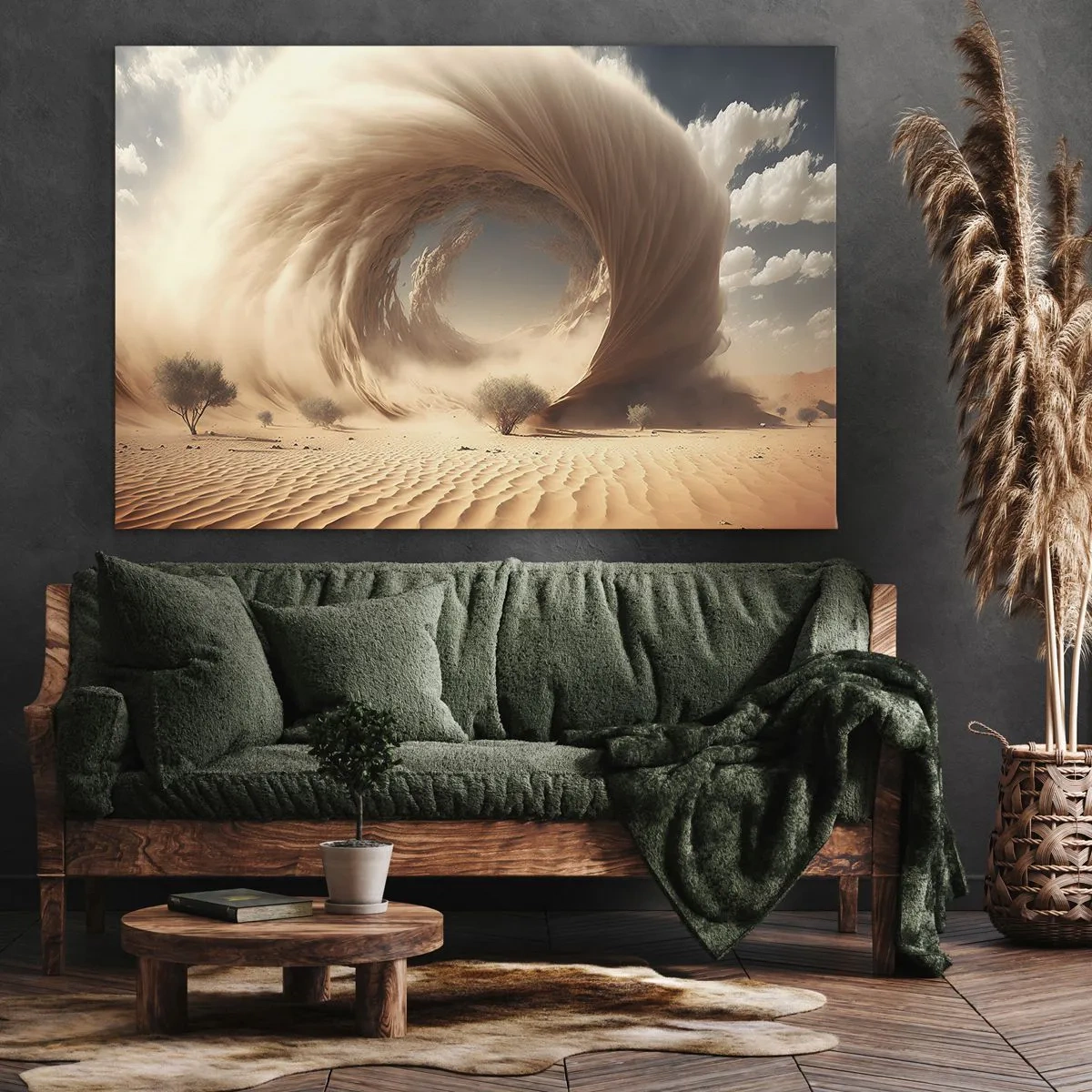 Schilderen op canvas - Open portaal - 100x70 cm
