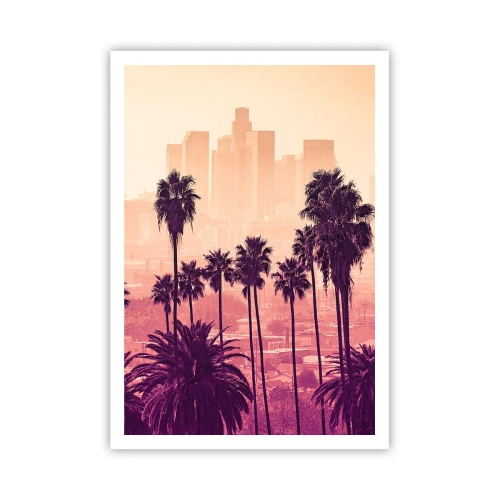 Poster - Californisch landschap - 70x100 cm