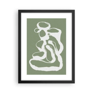 Poster in een zwarte lijst - De roep van de ruimte - 30x40 cm