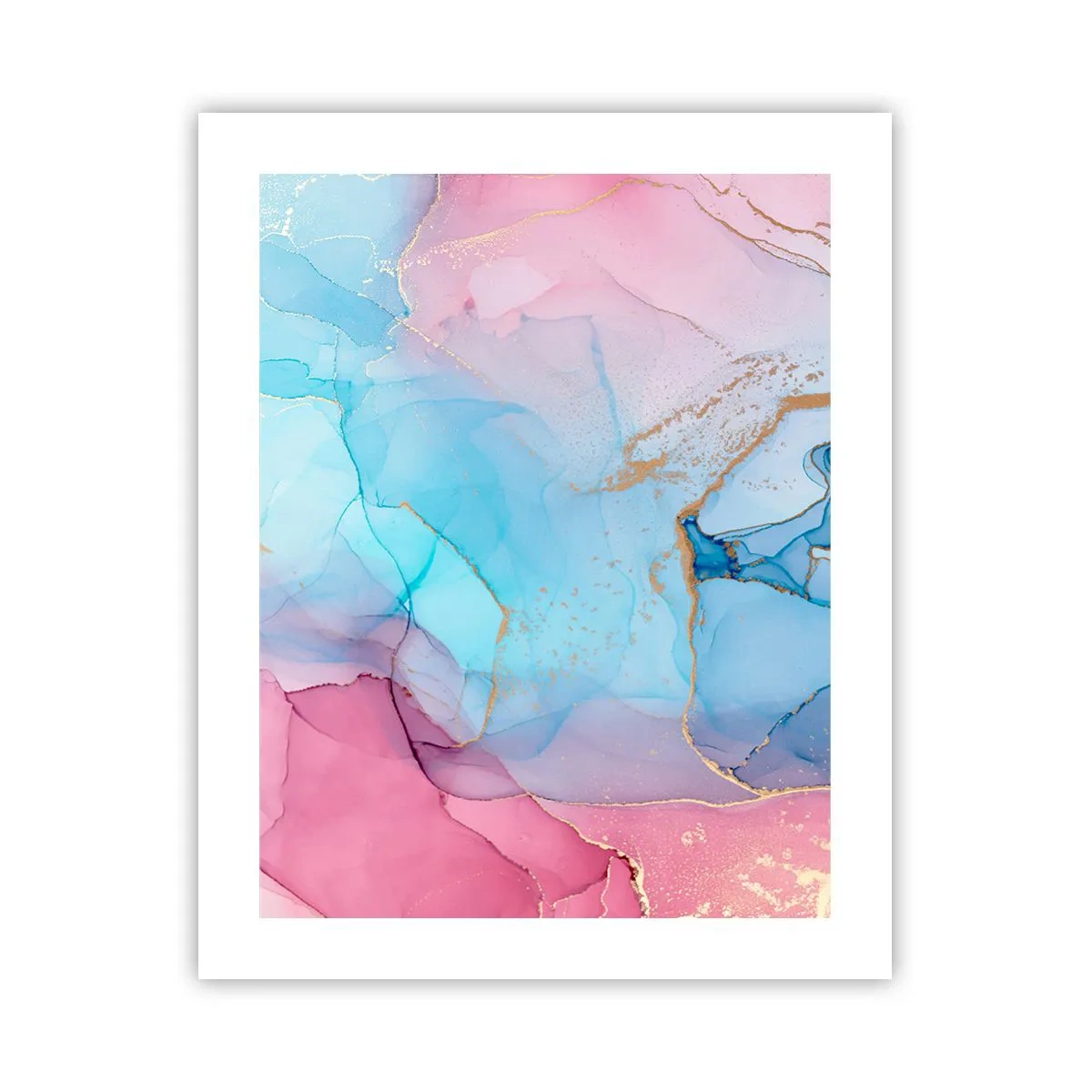 Poster - Ontmoeting en interpenetratie - 40x50 cm