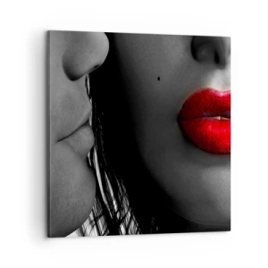 Schilderen op canvas - Oog in oog - 60x60 cm