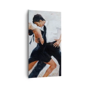 Schilderen op canvas - Tango van mijn dromen - 65x120 cm