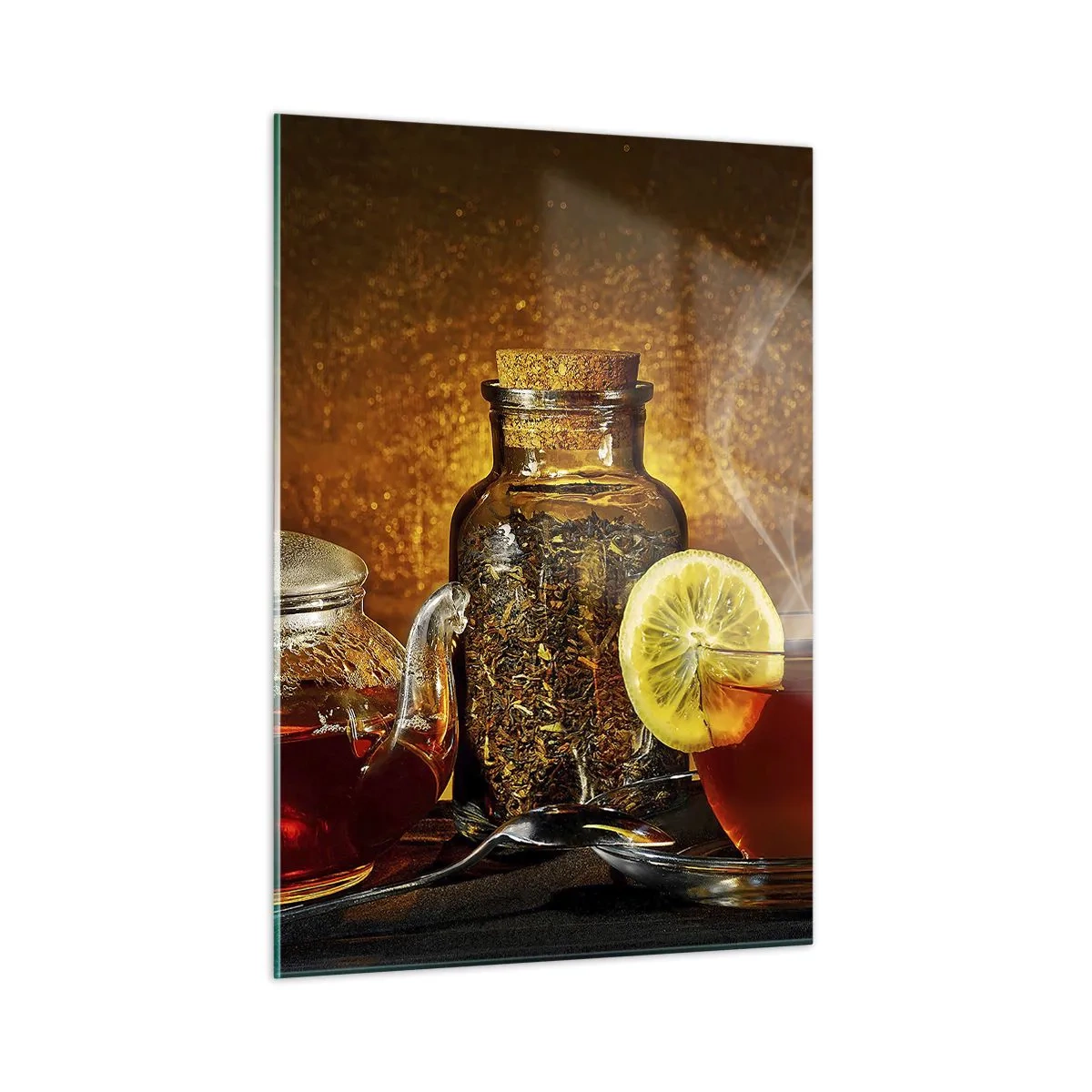 Schilderen op glas - In de stijl van Hollandse meesters - 50x70 cm