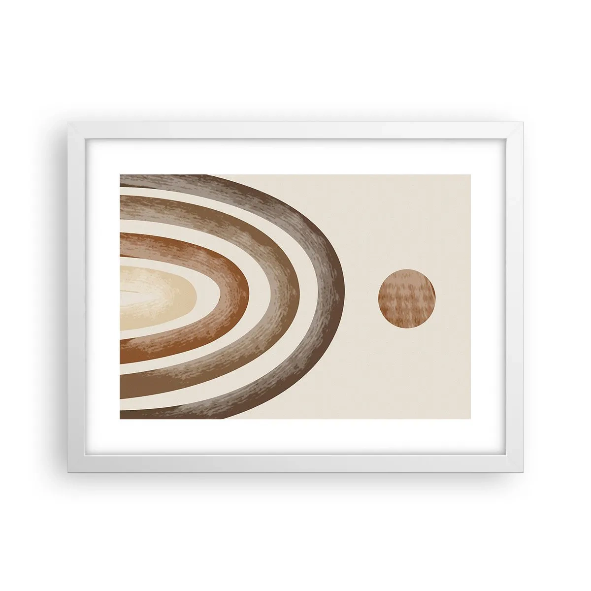 Poster in een witte lijst - In een sterrenstelsel ver, ver weg - 40x30 cm