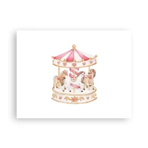 Poster - De zoete kinderwereld - 40x30 cm
