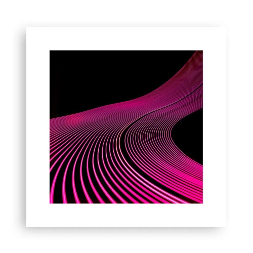 Poster - Avenue van licht - 30x30 cm