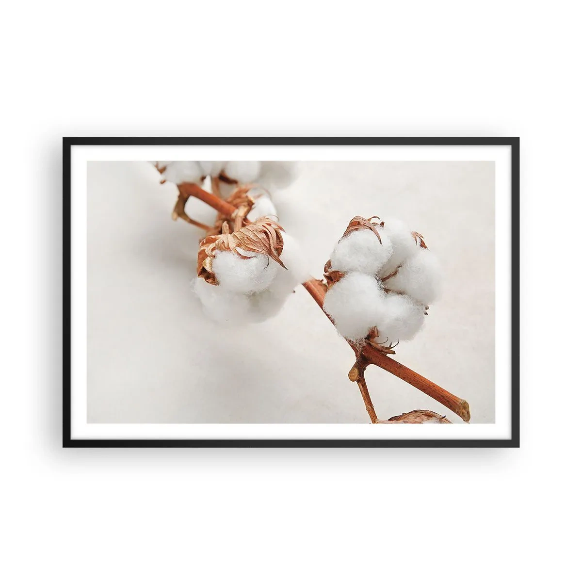 Poster in een zwarte lijst - Gewoon een knuffel - 91x61 cm