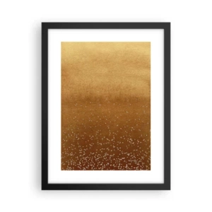 Poster in een zwarte lijst - De geboorte van het licht - 30x40 cm