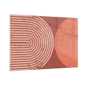 Schilderen op glas - Een nauwe band - 100x70 cm