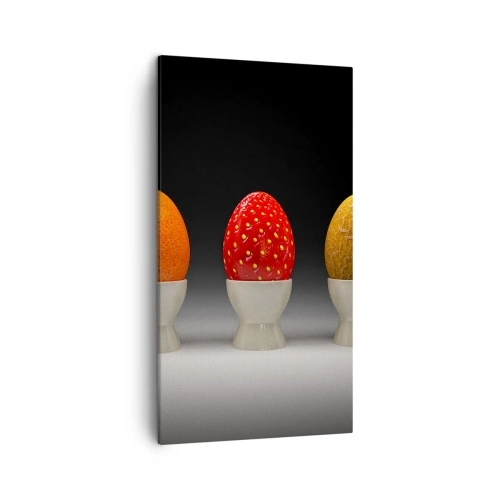 Schilderen op canvas - Fruit ontbijt - 45x80 cm