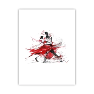 Poster - Tango - het ritme van passie - 30x40 cm