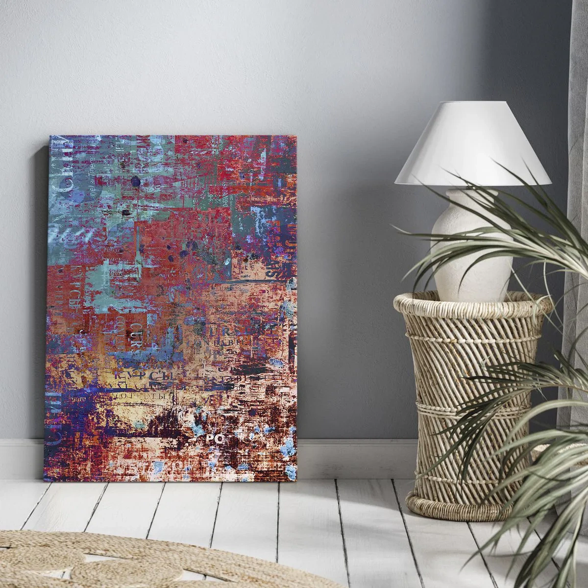 Schilderen op canvas - Geheugen en vergetelheid - 50x70 cm