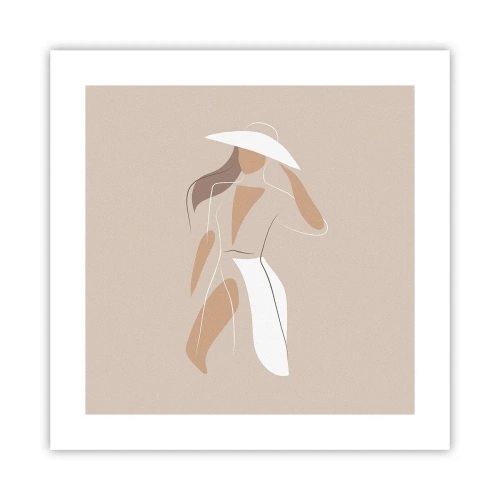 Poster - Mode is leuk - 40x40 cm