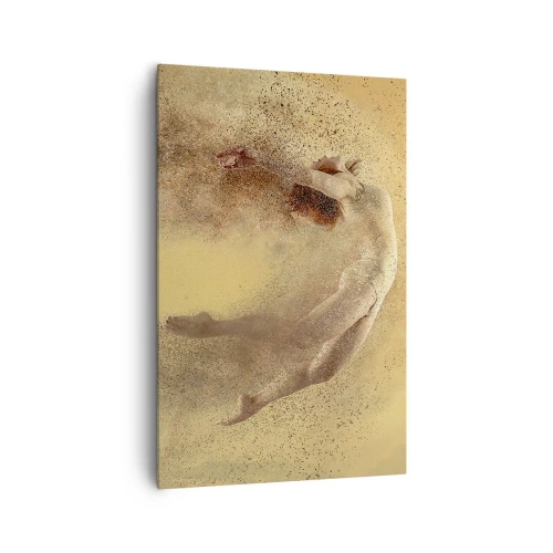 Schilderen op canvas - In dansende extase - 80x120 cm