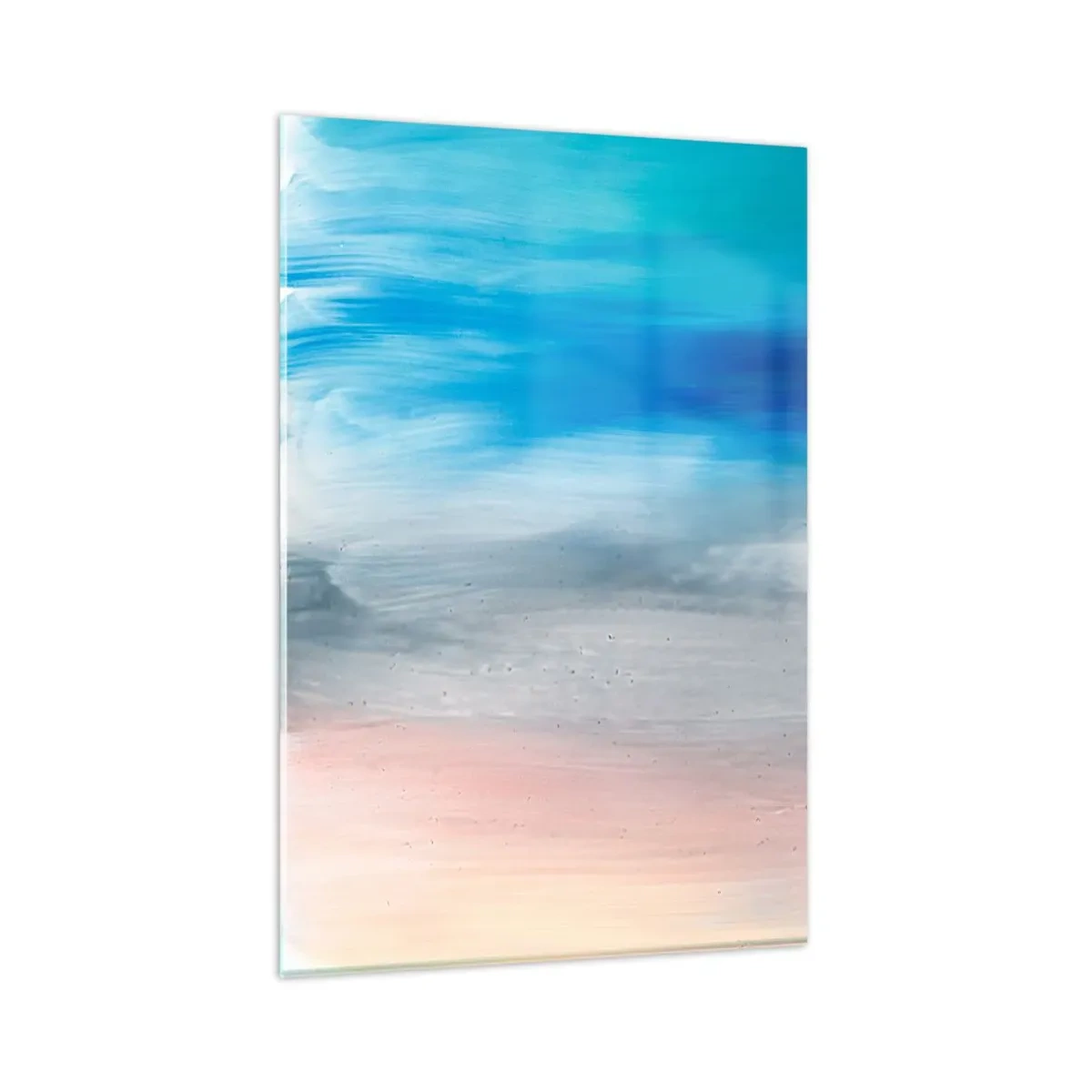 Schilderen op glas - Elementen: lucht - 80x120 cm