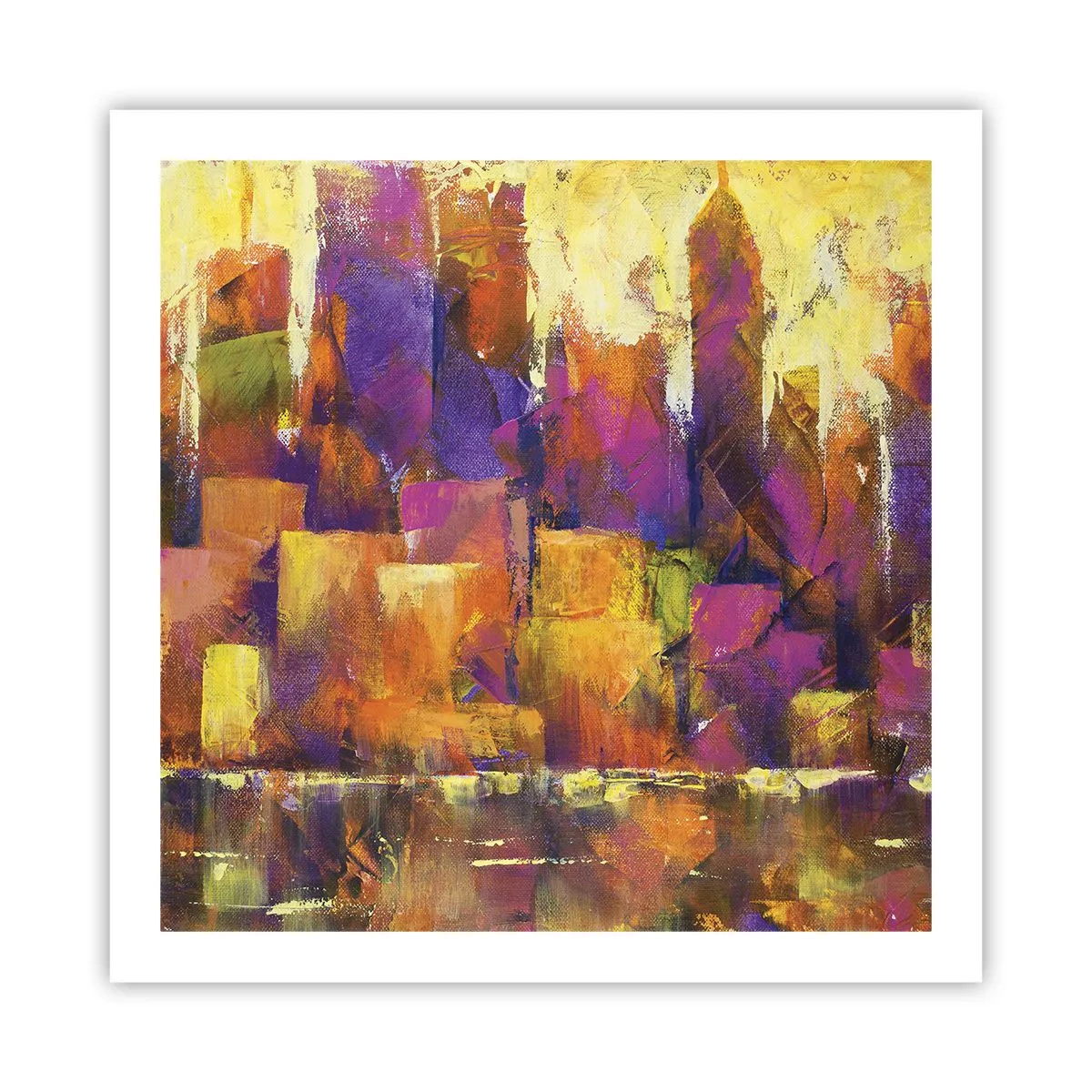 Poster - Metropolitan compositie - 60x60 cm