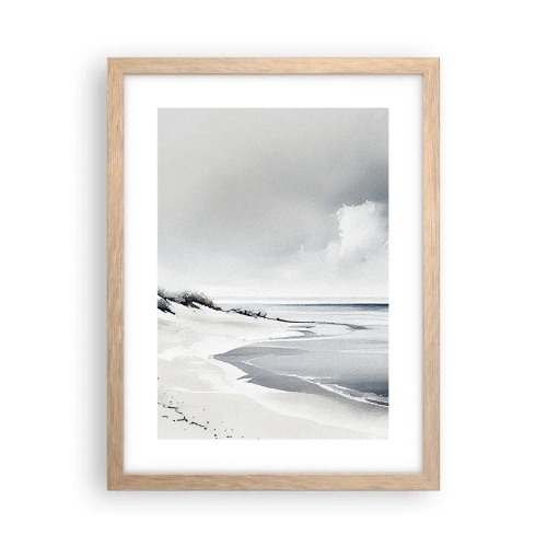 Een poster in een licht eiken lijst - Voor altijd samen - 30x40 cm