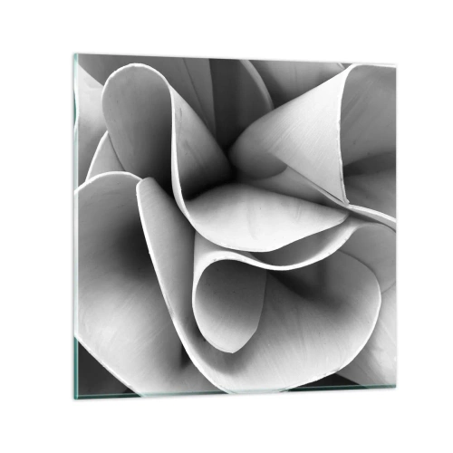 Schilderen op glas - Het gebeurt in de ruimte - 60x60 cm