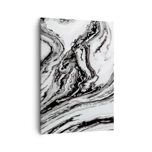 Schilderen op canvas - In het begin was er chaos - 50x70 cm